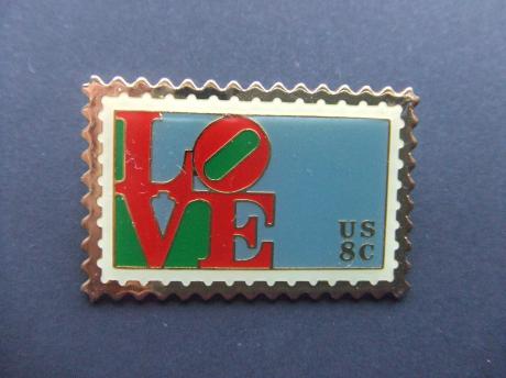 USA postzegel Love